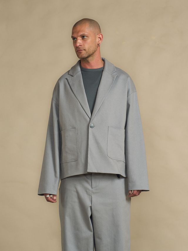 Пиджак из джинсы Over Fit