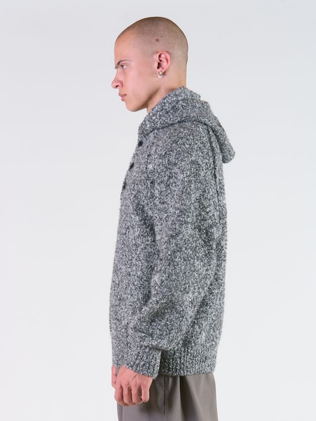 Свитер с капюшоном Textured