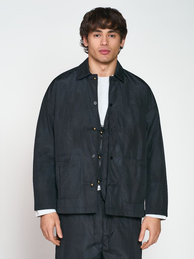 Куртка-рубашка в азиатском стиле