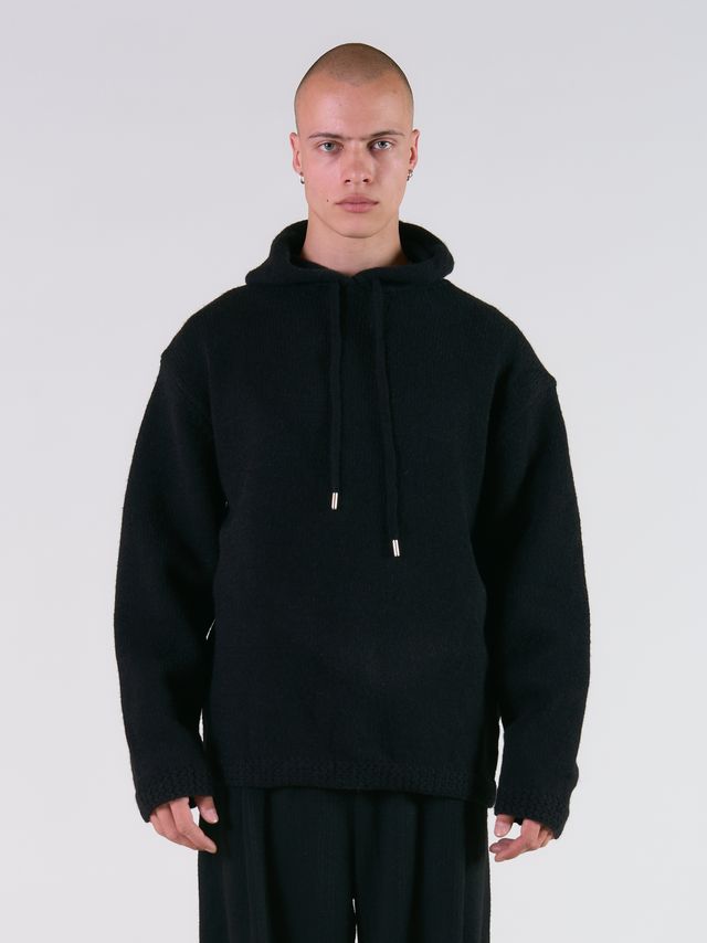 Худи вязанное