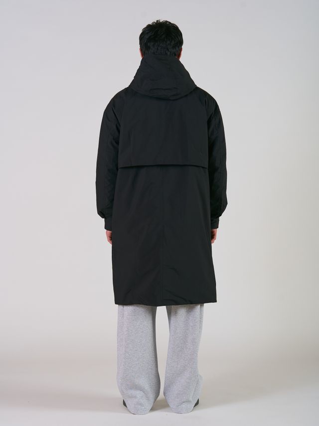 Пуховик с лацканами