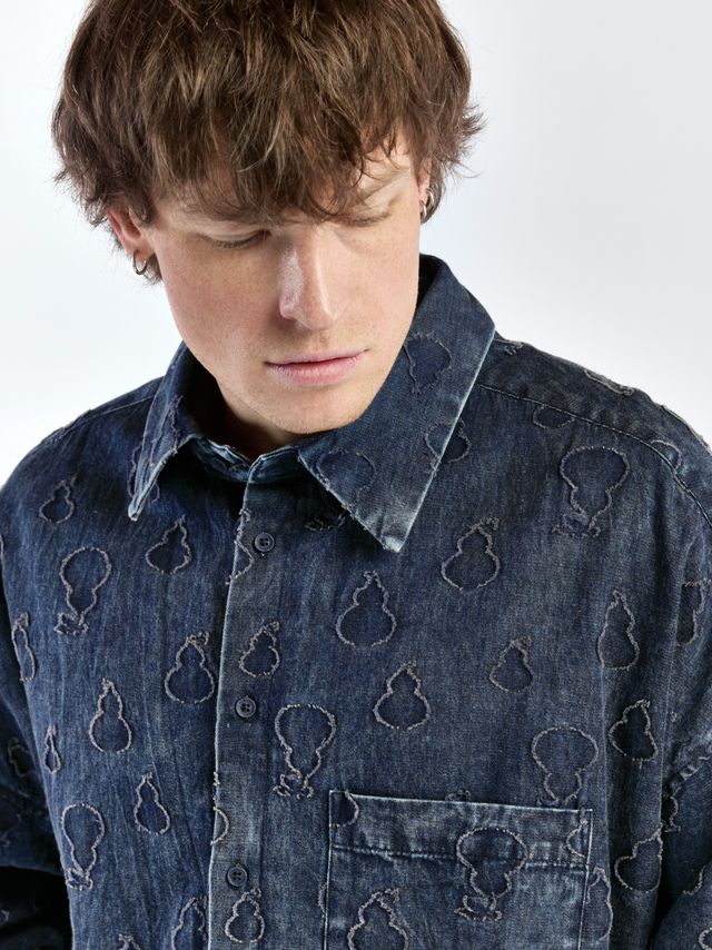 Куртка - рубашка из джинсы