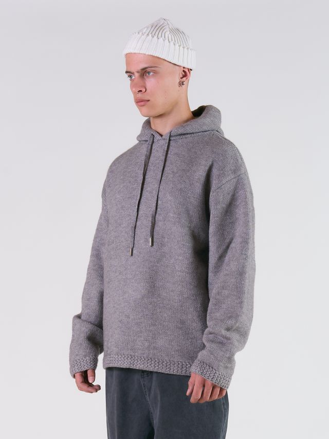 Худи вязанное