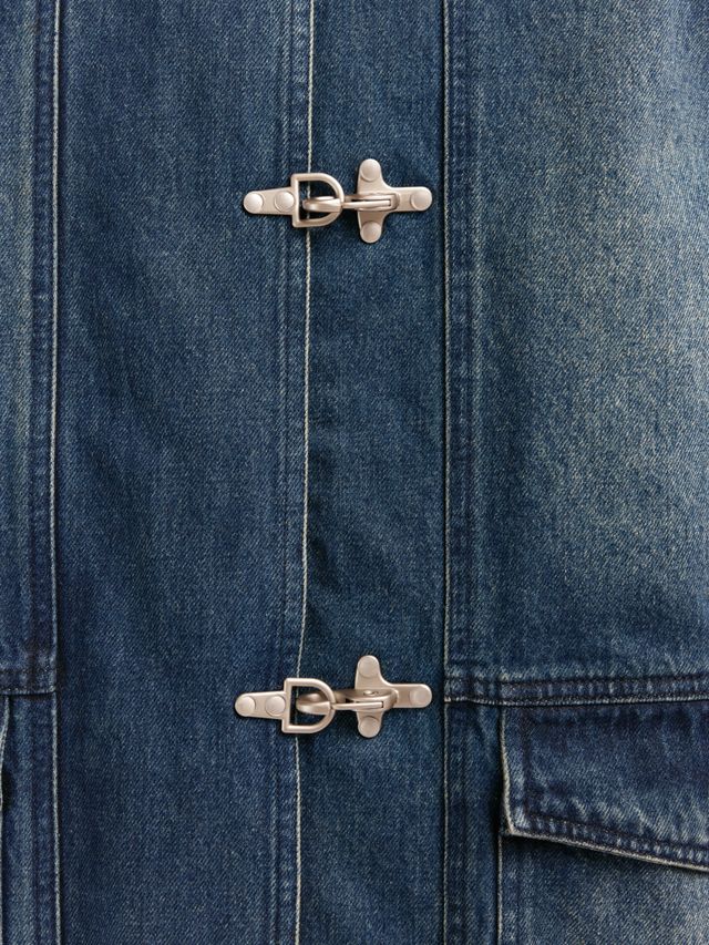 Утепленная куртка в азиатском стиле