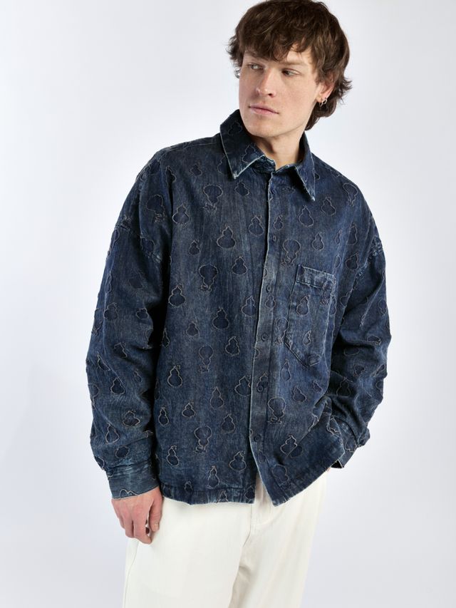 Куртка - рубашка из джинсы