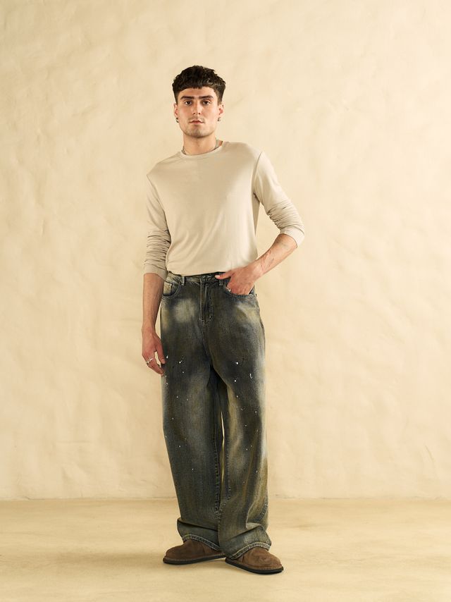 Джинсы Baggy fit