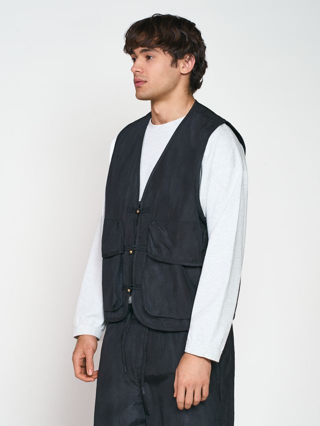 Жилетка в азиатском стиле от костюма