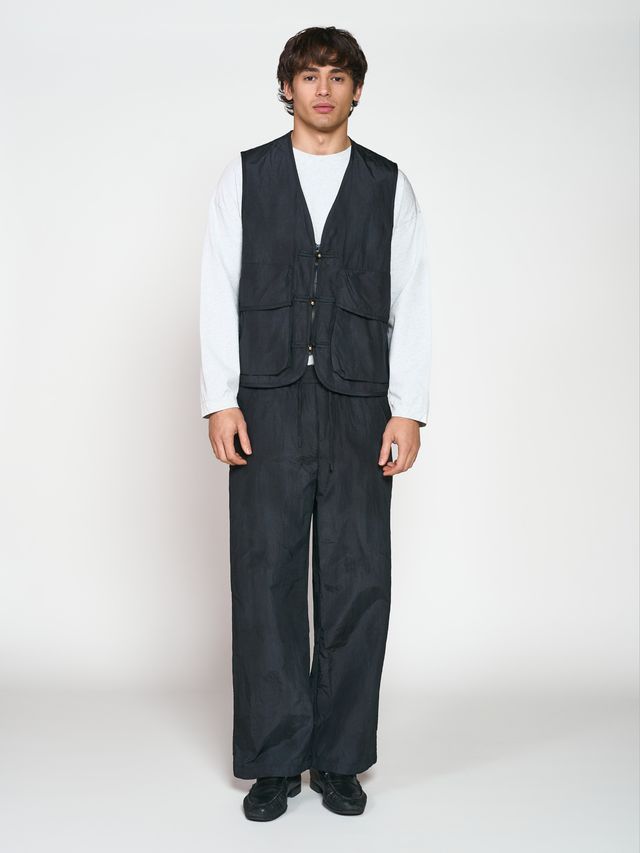 Жилетка в азиатском стиле от костюма