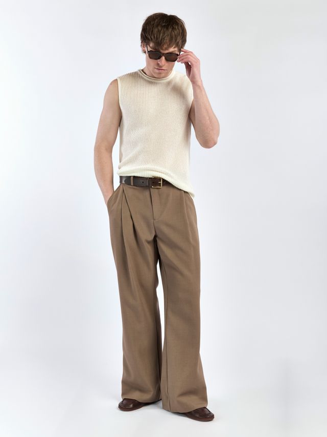 Вязанная майка