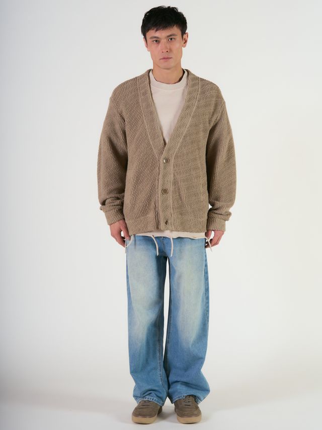 Кардиган свободного кроя