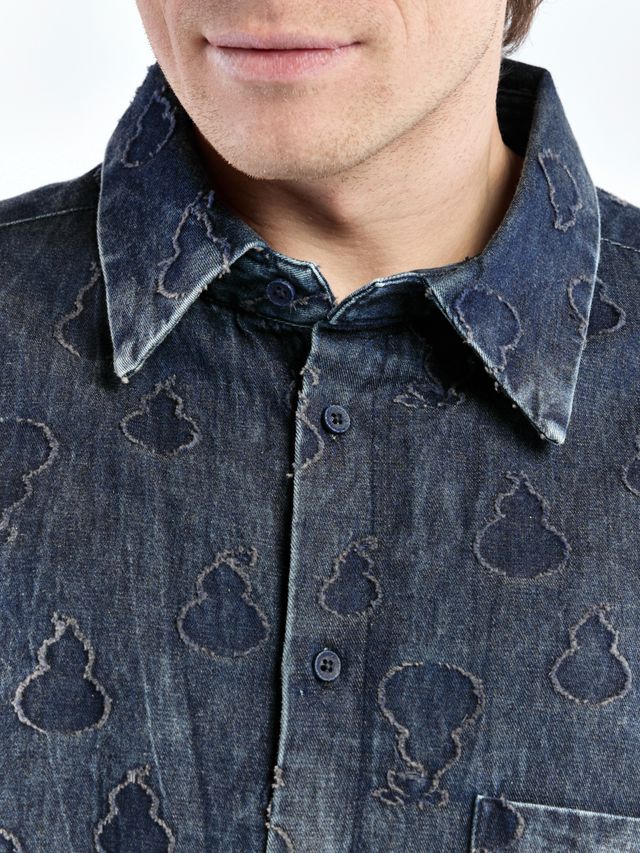 Куртка - рубашка из джинсы