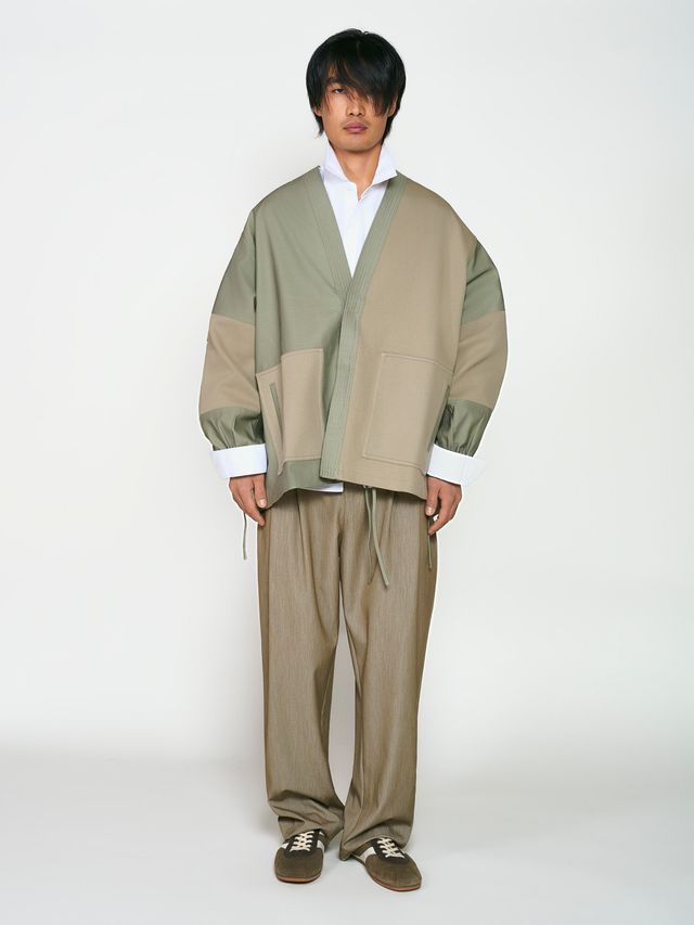 Кимоно на запах из хлопка