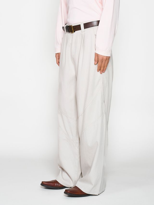 Брюки с акцентными швами