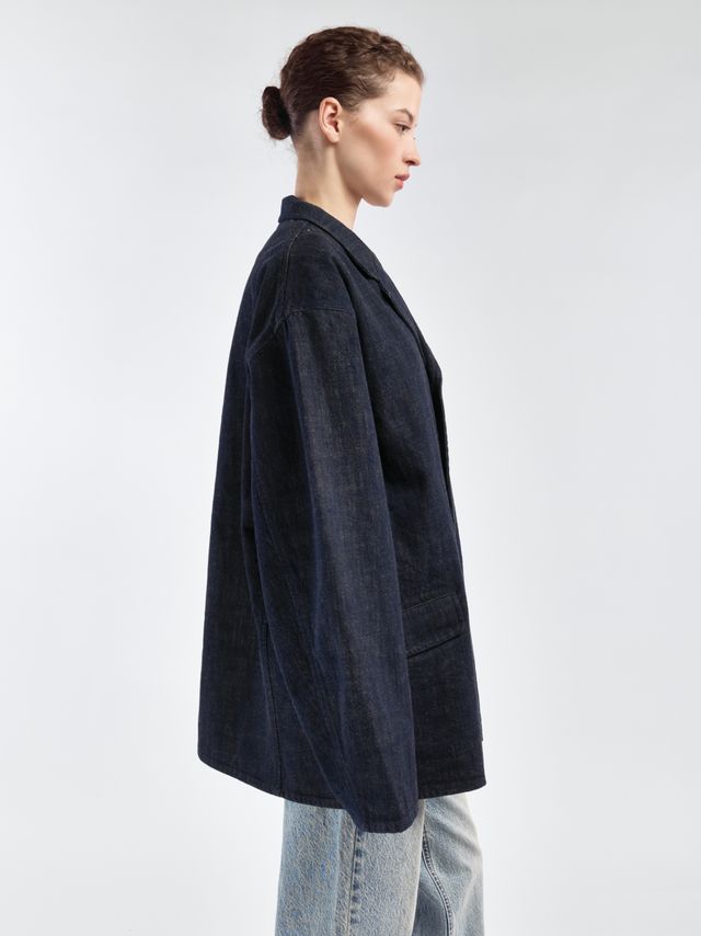 Джинсовый пиджак