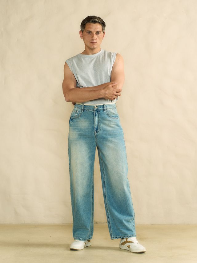 Джинсы Boyfriend fit