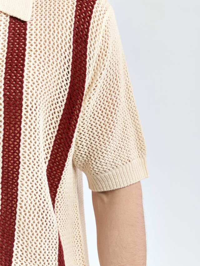 Вязанное поло свободного кроя