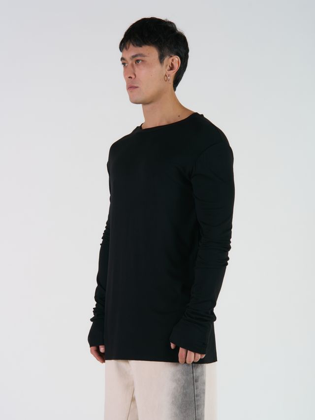 Лонгслив из вискозы