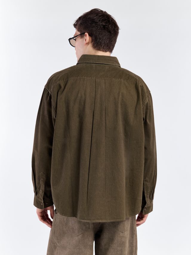 Рубашка из плотного хлопка