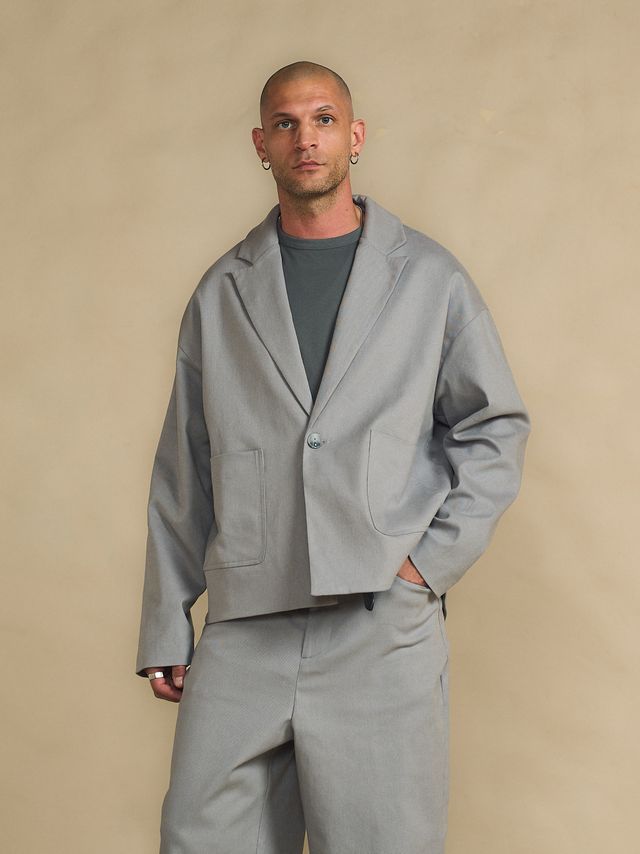 Пиджак из джинсы Over Fit