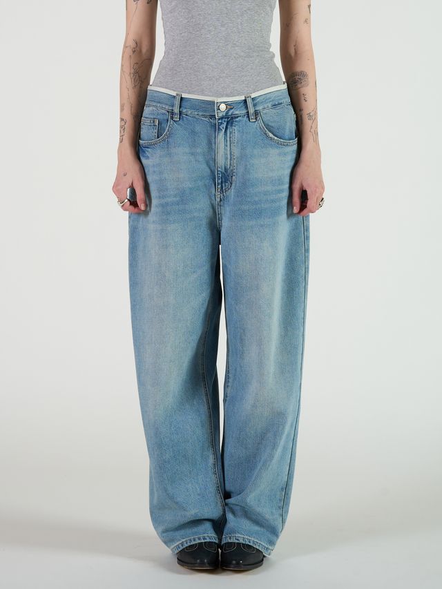 Джинсы Boyfriend fit